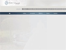 Tablet Screenshot of naviblue-bridal.com